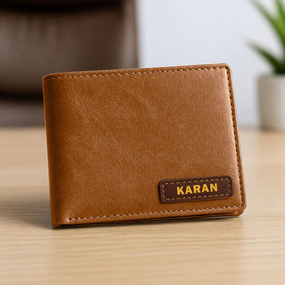 Custom Wallet for Men – Genuine Leather Premium Wallet with 9 Card Slots, Flip iCard Slot & 2 Cash Compartments - Image 15