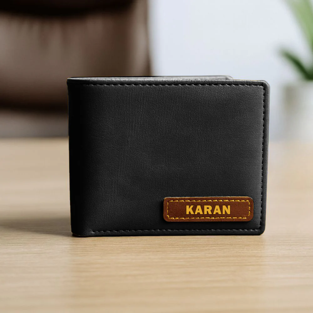 Custom Wallet for Men – Genuine Leather Premium Wallet with 9 Card Slots, Flip iCard Slot & 2 Cash Compartments - Image 8
