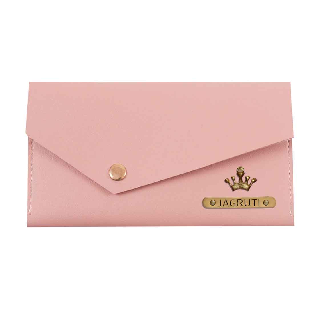 Custom Wallet for Women-Envelope Clutch with Charms - Image 23