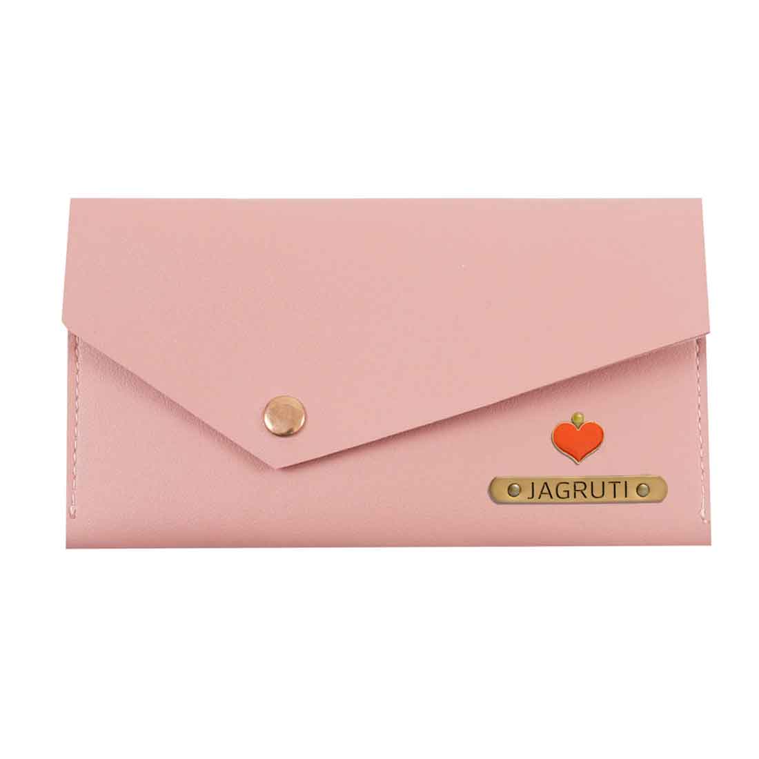Custom Wallet for Women-Envelope Clutch with Charms - Image 28