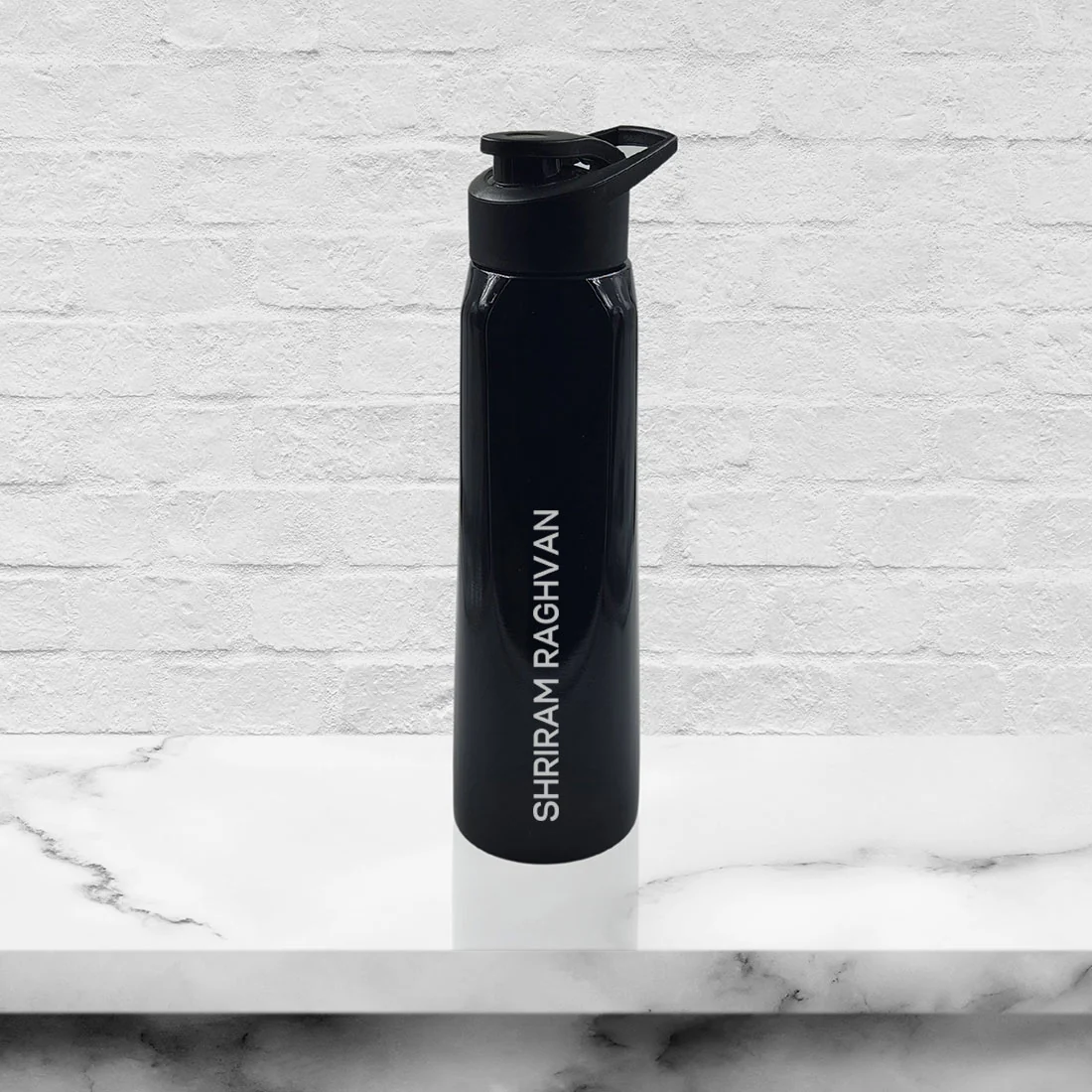 Custom Water Bottle with Engraving of Name Initials Monogram and Logo - Image 6