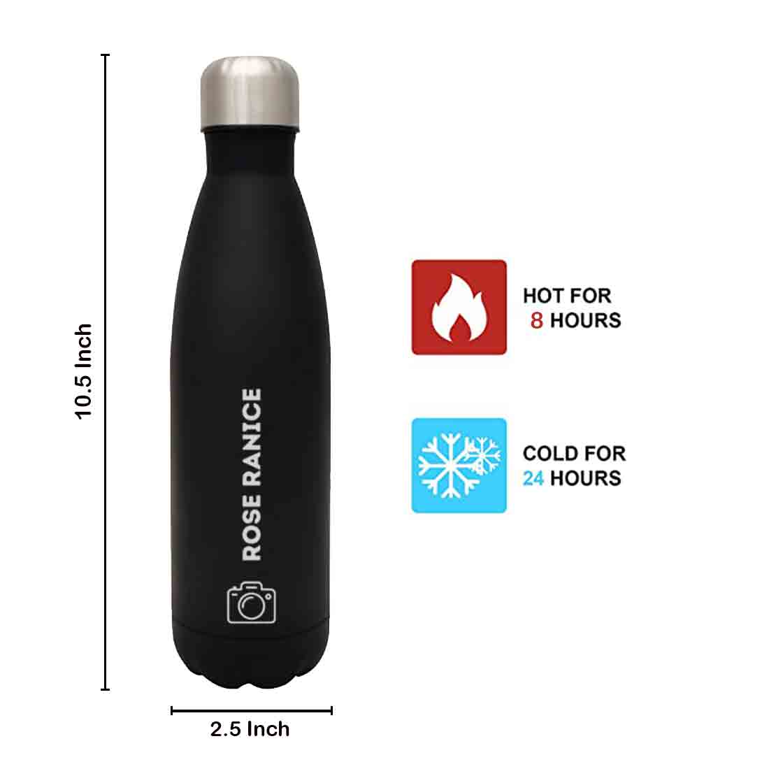 Custom Water Bottles Stainless Steel Cola Vacuum Insulated Flask for Fridge Bottle 500 ml - Image 8