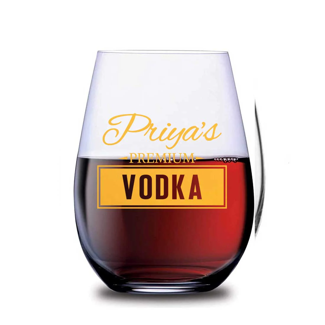 Custom Vodka Shot Glass Cocktail Unique Drinking Glasses - Add Name - Image 3