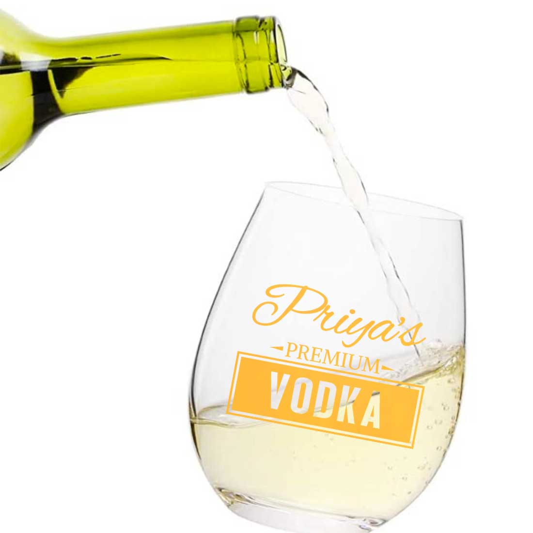 Custom Vodka Shot Glass Cocktail Unique Drinking Glasses - Add Name - Image 4