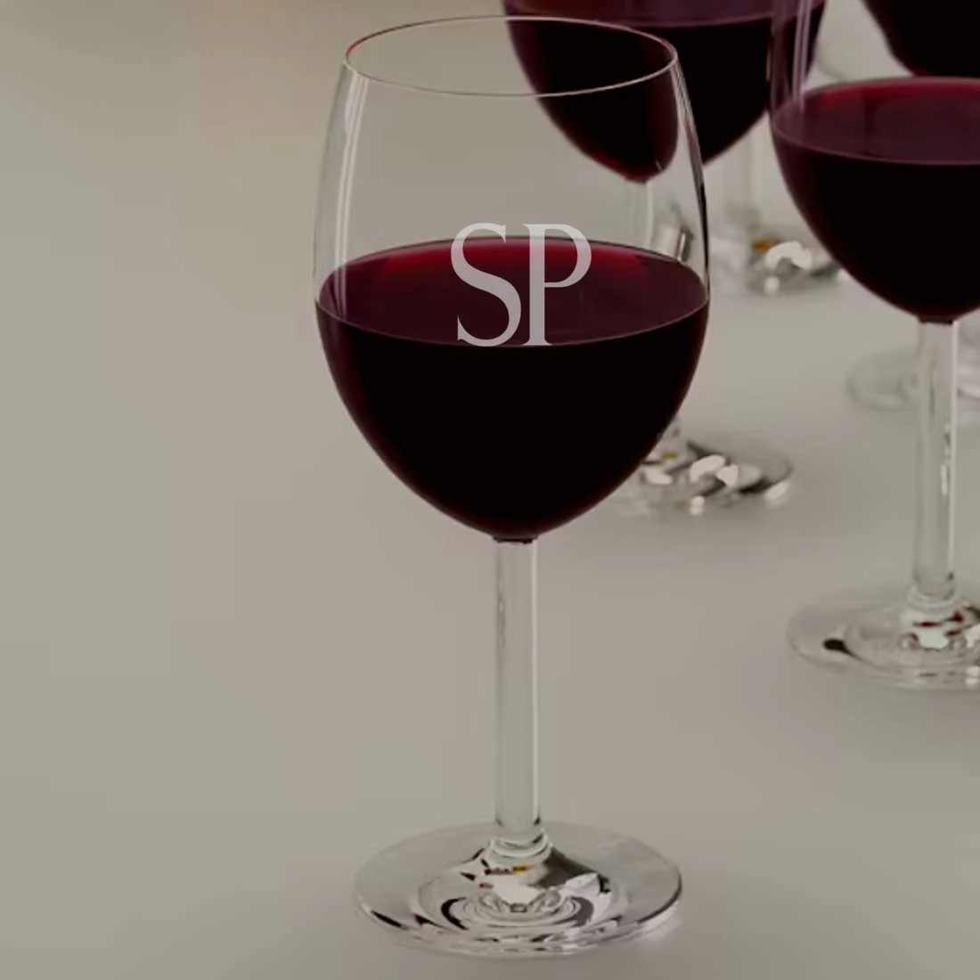 Personalised Wine Glass for Him Anniversary Gift Custom Barware - Initials - Image 10