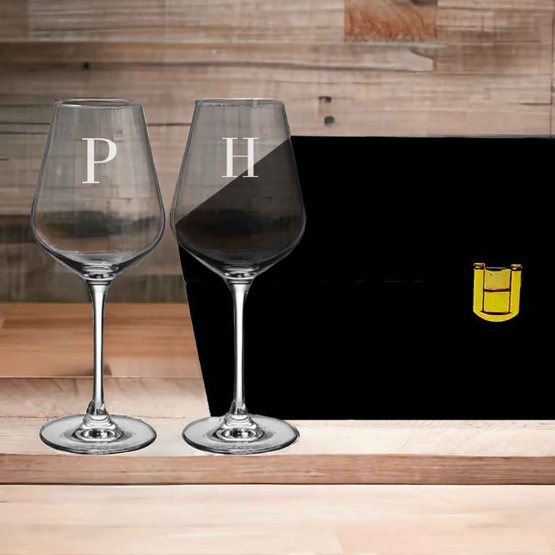 Monogrammed Wine Glasses Personalized Red White Wine Glass - Monogram - Image 15