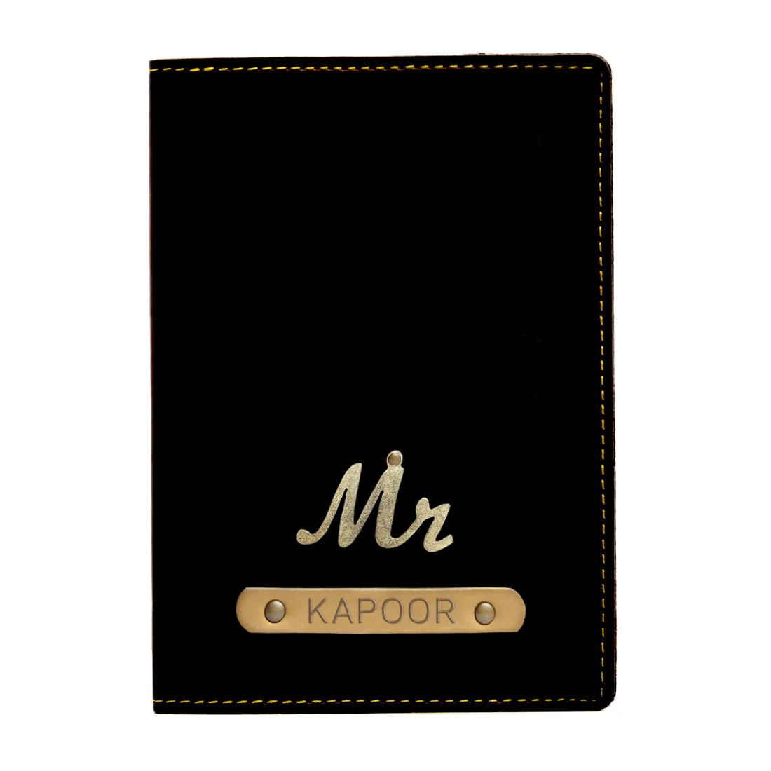 Personalized Mr Passport Covers with Charm Customized Name for Mens - Image 4