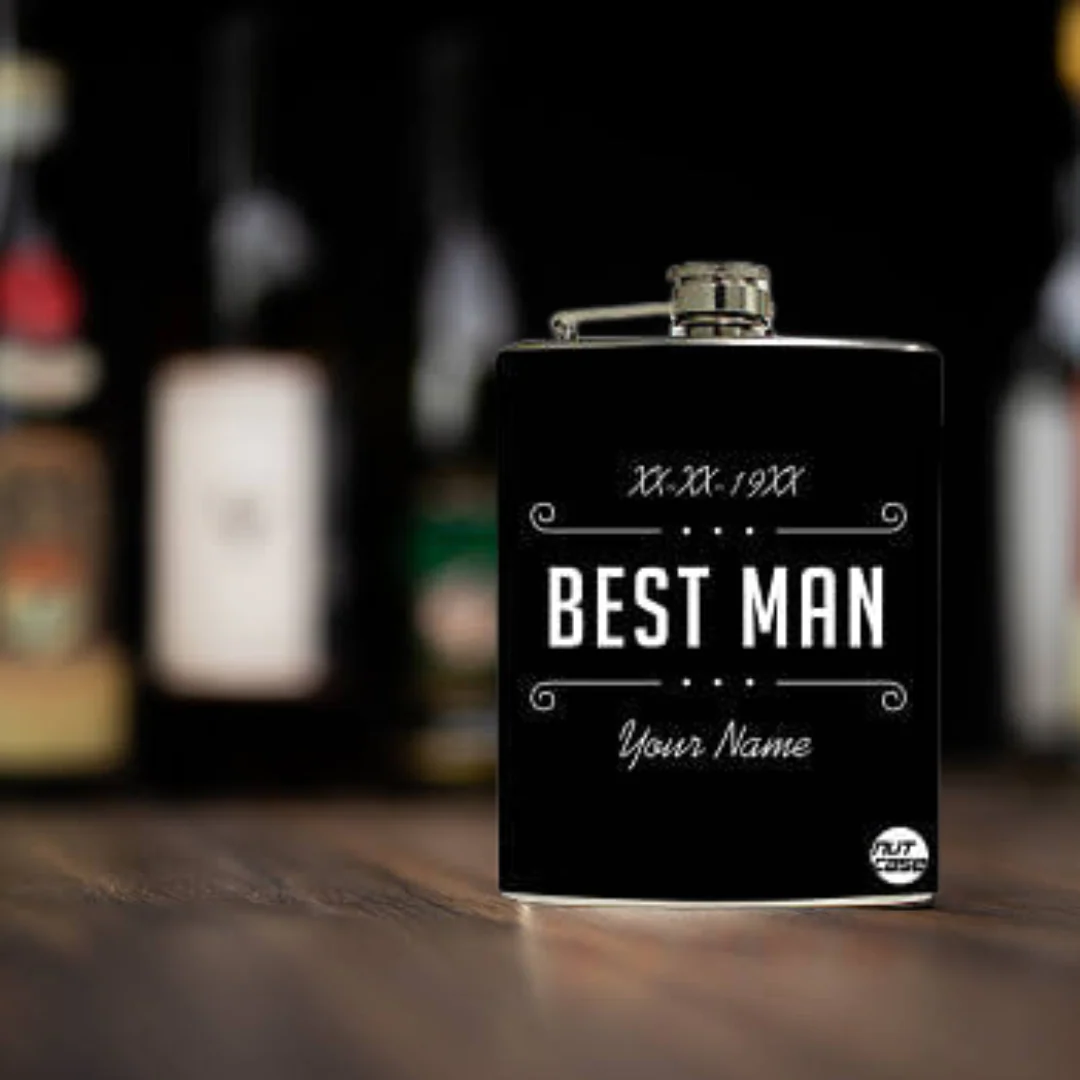 Best Customized Hip Flask - Add Your Name