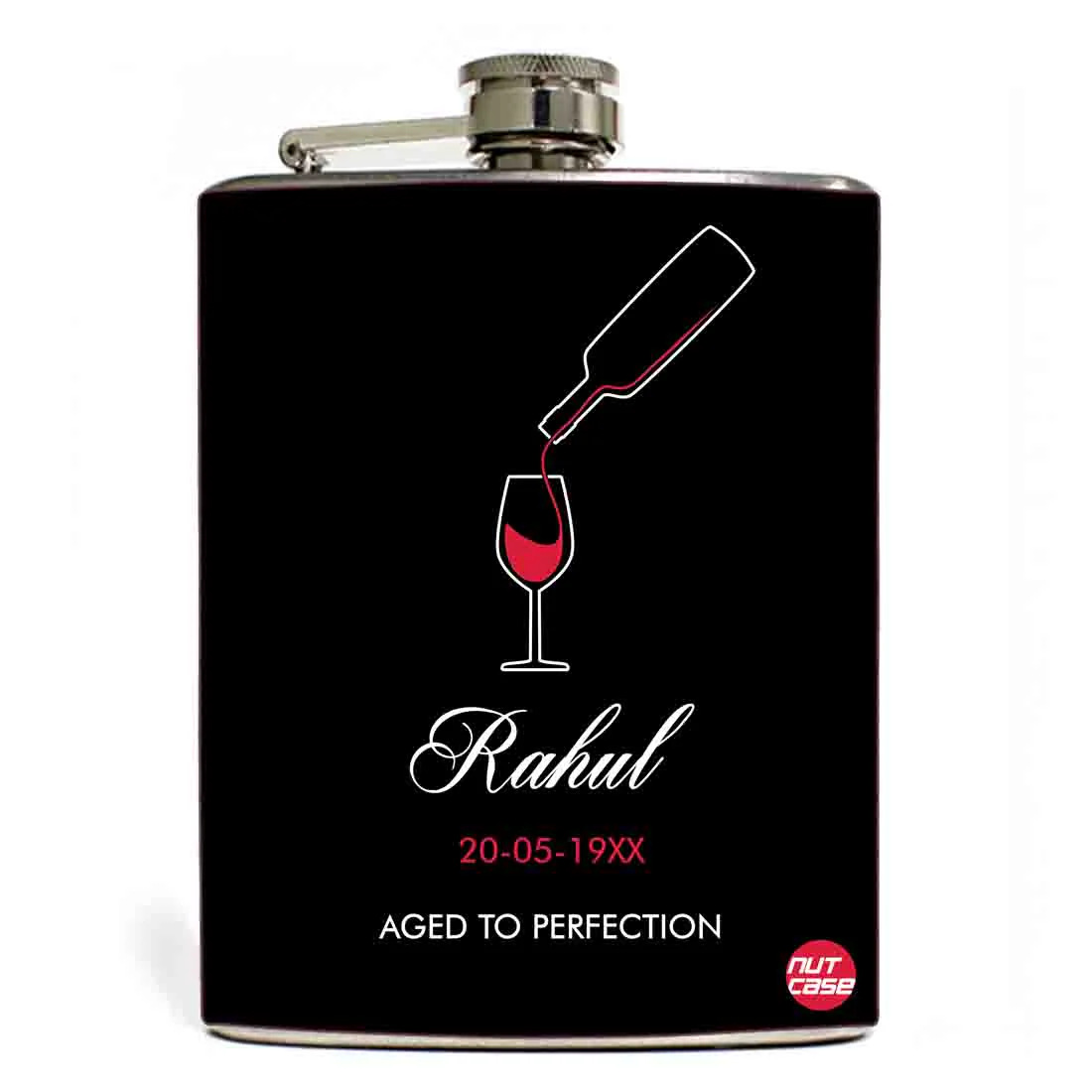 Groomsman Gifts Personalized Hip Flask With Funnel - Image 4