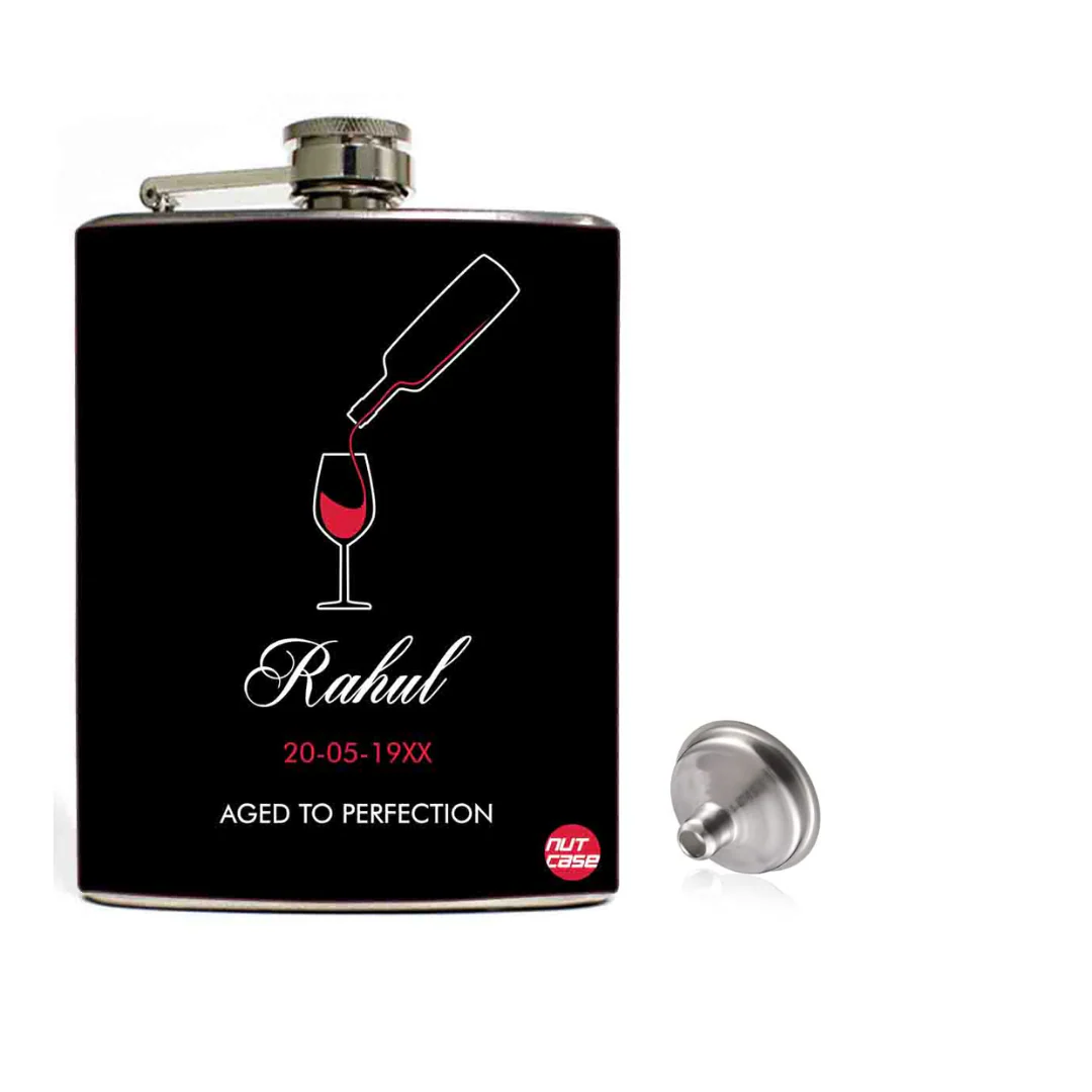 Groomsman Gifts Personalized Hip Flask With Funnel - Image 5