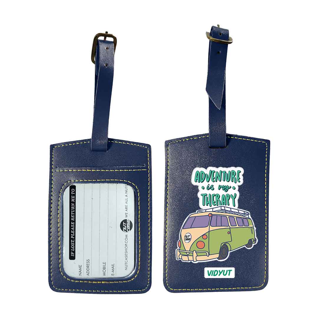 Customised Passport Holder Faux Leather Custom Covers for Passports-Adventure Therapy - Image 31
