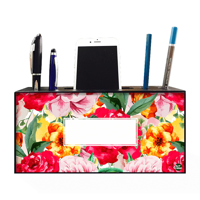 Customized Pen Stand for Office - Add Your Name - Image 2