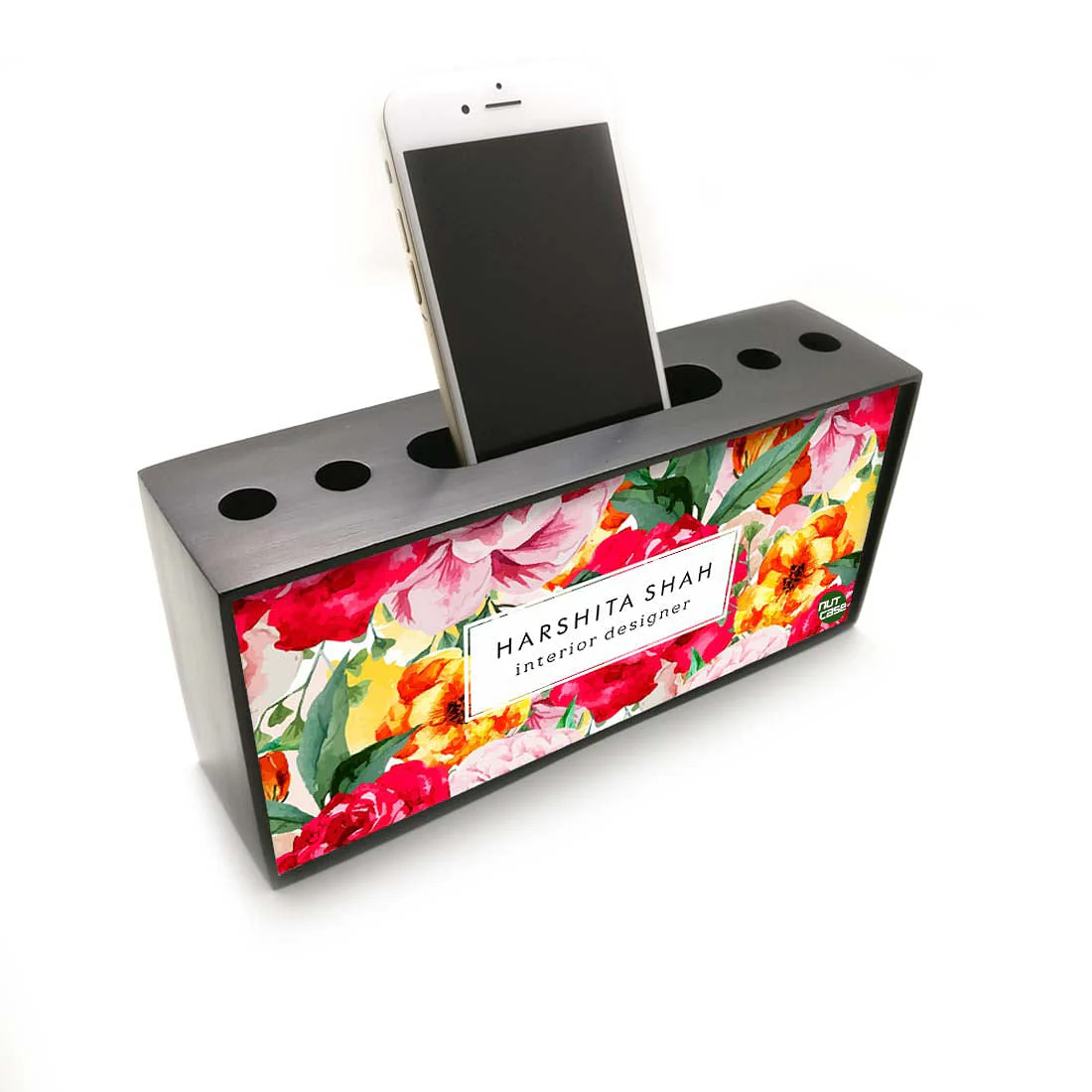 Customized Pen Stand for Office - Add Your Name - Image 3