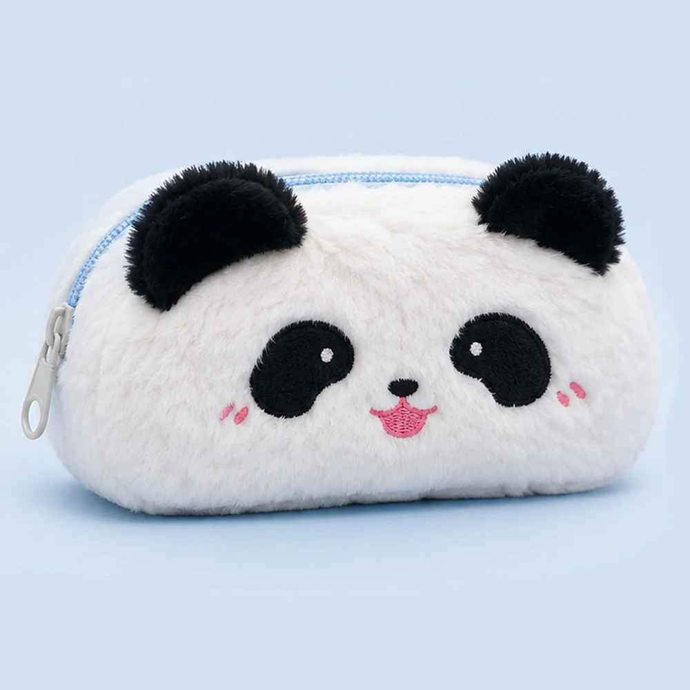 Customised Pencil Pouch with 3D Ears | Birthday Gift for Kids | Plush Faux Fur Pencil Box - Image 21