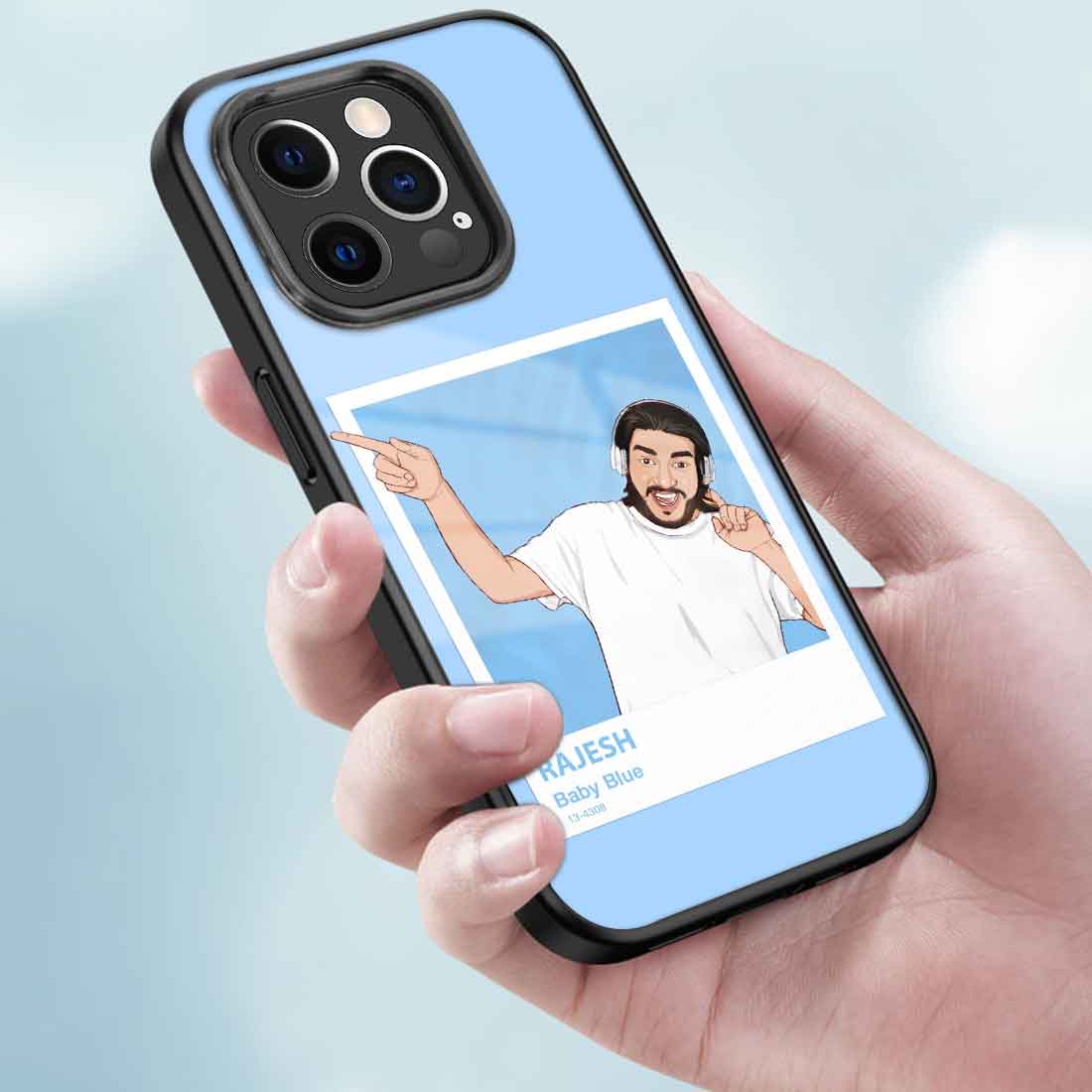 Customised Phone Back Cover with Photo iPhone 12 Pro Back Case - Cartoonize Photo - Image 3