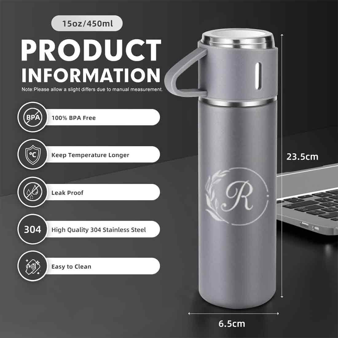 Customised Thermos Bottle With Cups Set for Travel Outdoor - Image 19