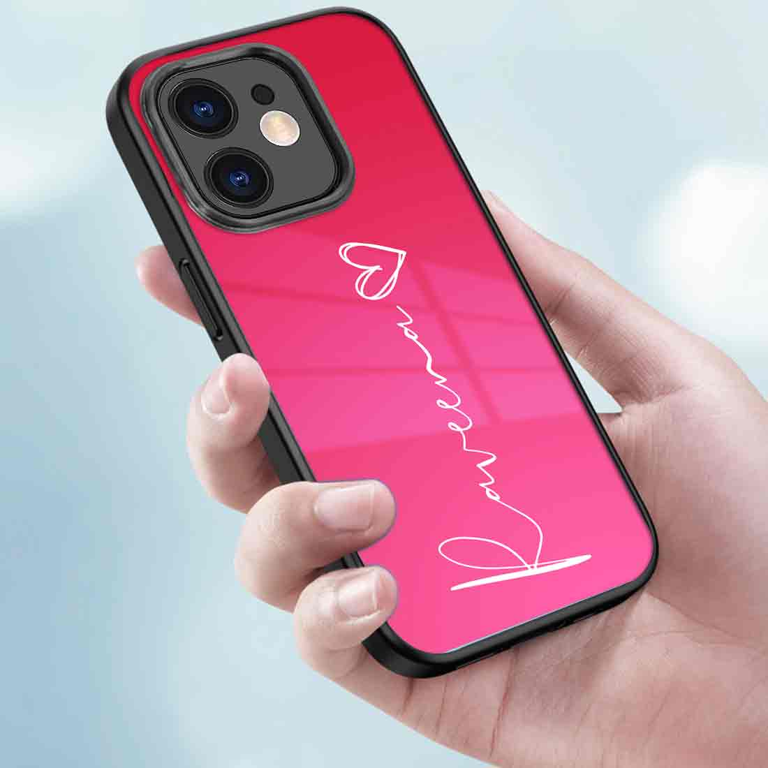 Customize iPhone 11 Phone Cover with Signature Phone Case - Calligraphy Name - Image 3