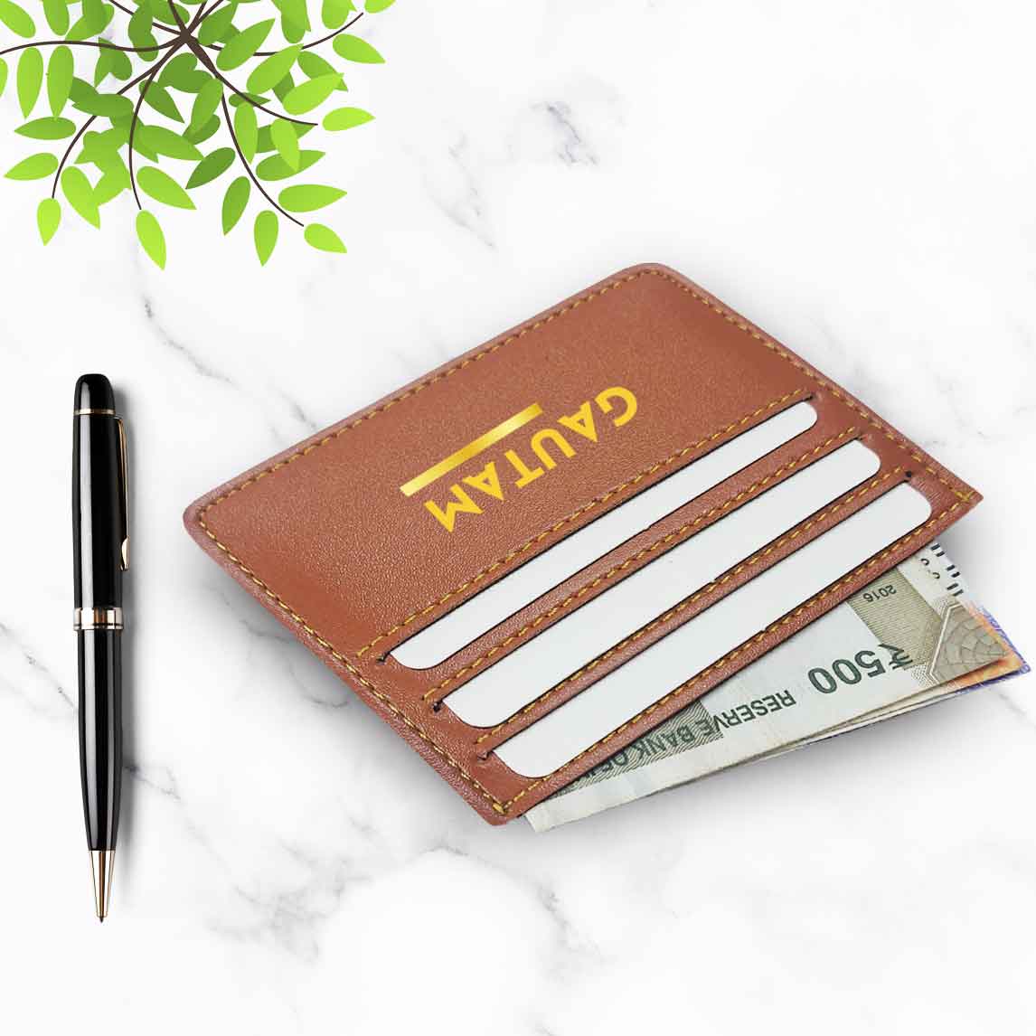 Customized ATM Card Holder for Men - Add Name - Image 3