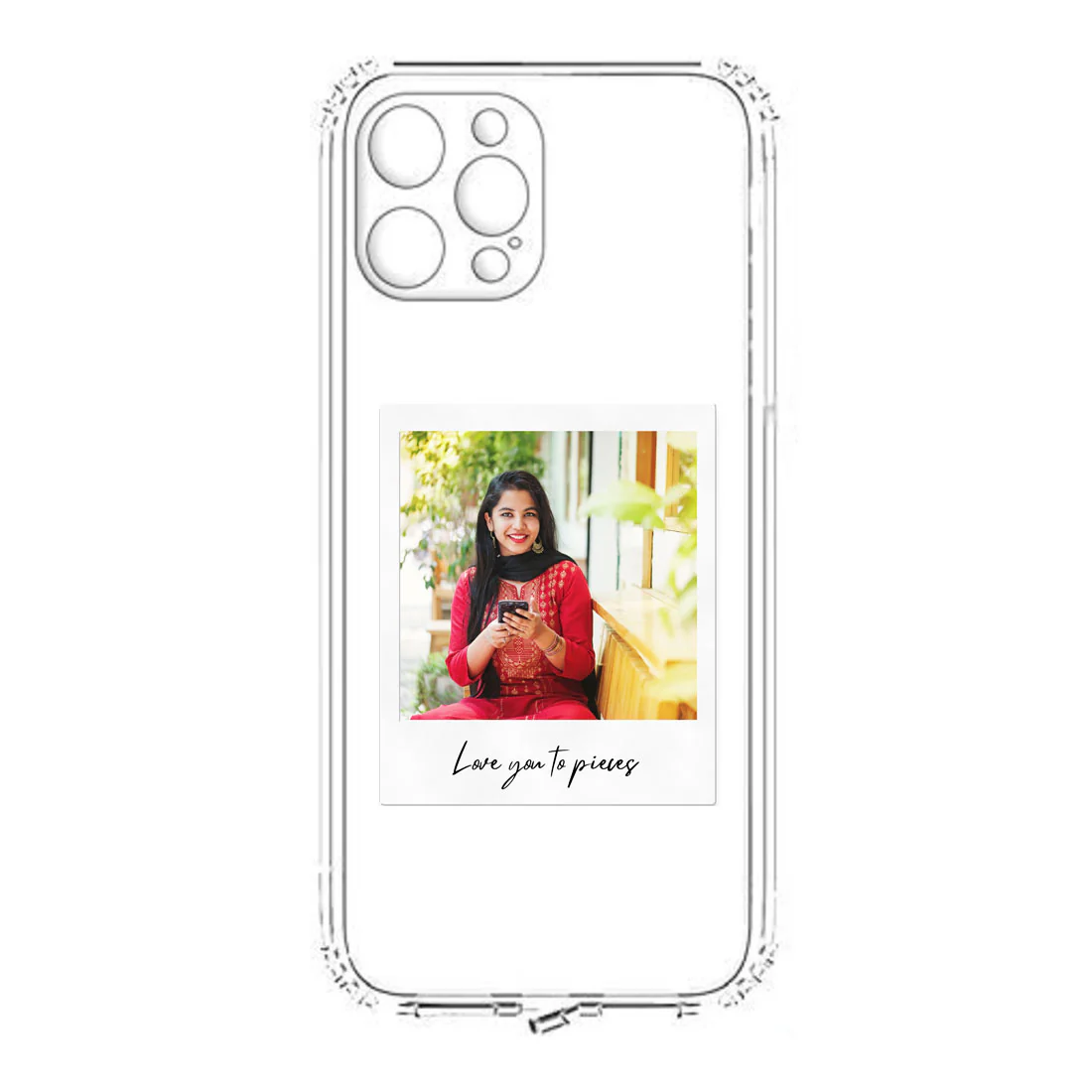 Customized Back Cover for iPhone 11 with Photo Transparent TPU Case with Camera Protection - Image 4