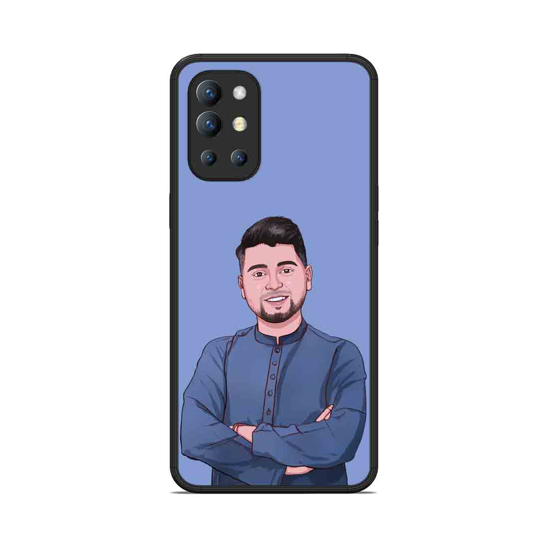 Customized Back Cover For Oneplus 9R with Photo Designer Phone Case - Cartoonify From Photo - Image 2