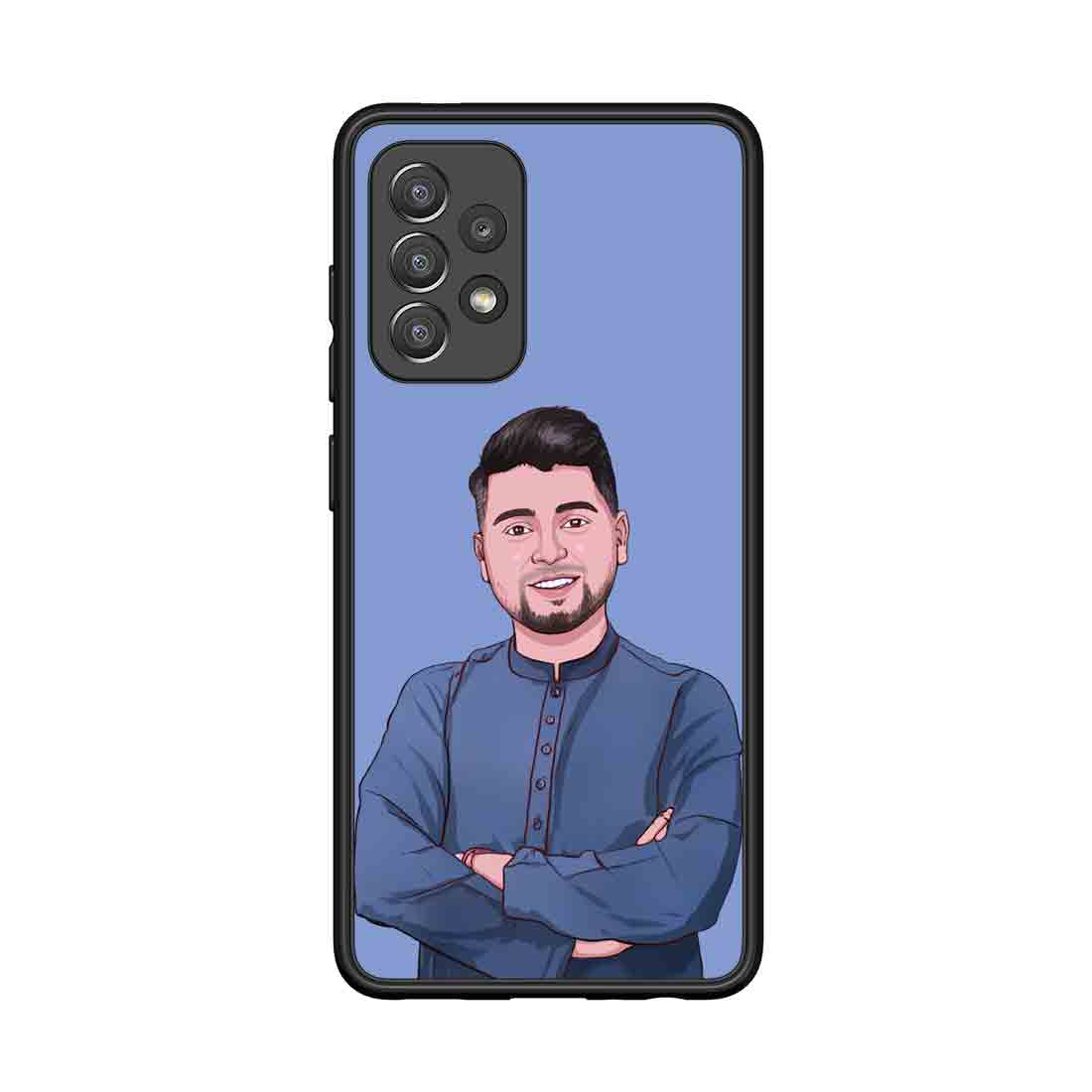 Customized Back Cover for Samsung A52 5G with Photo Designer Phone Cases - Cartoonify From Photo - Image 2