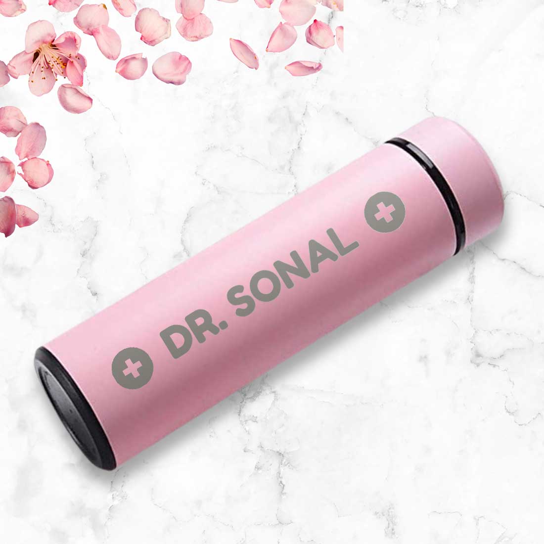 Customized Coffee Thermos Tumbler Flask Personalized Gift for Doctors - DR - Image 4