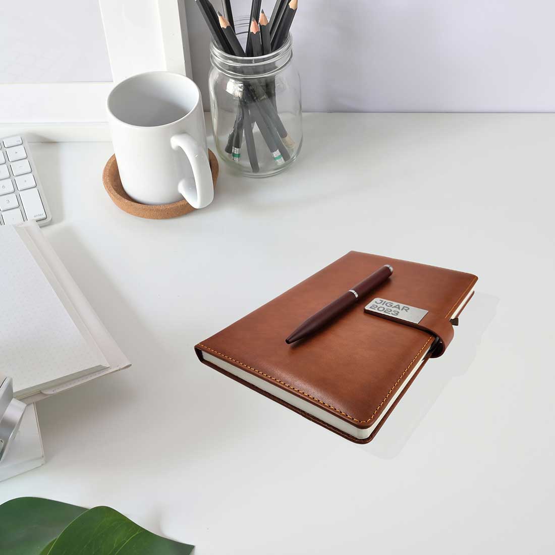 Customized Diary and Pen with Name Gift Combo - Corporate Gift - Image 6