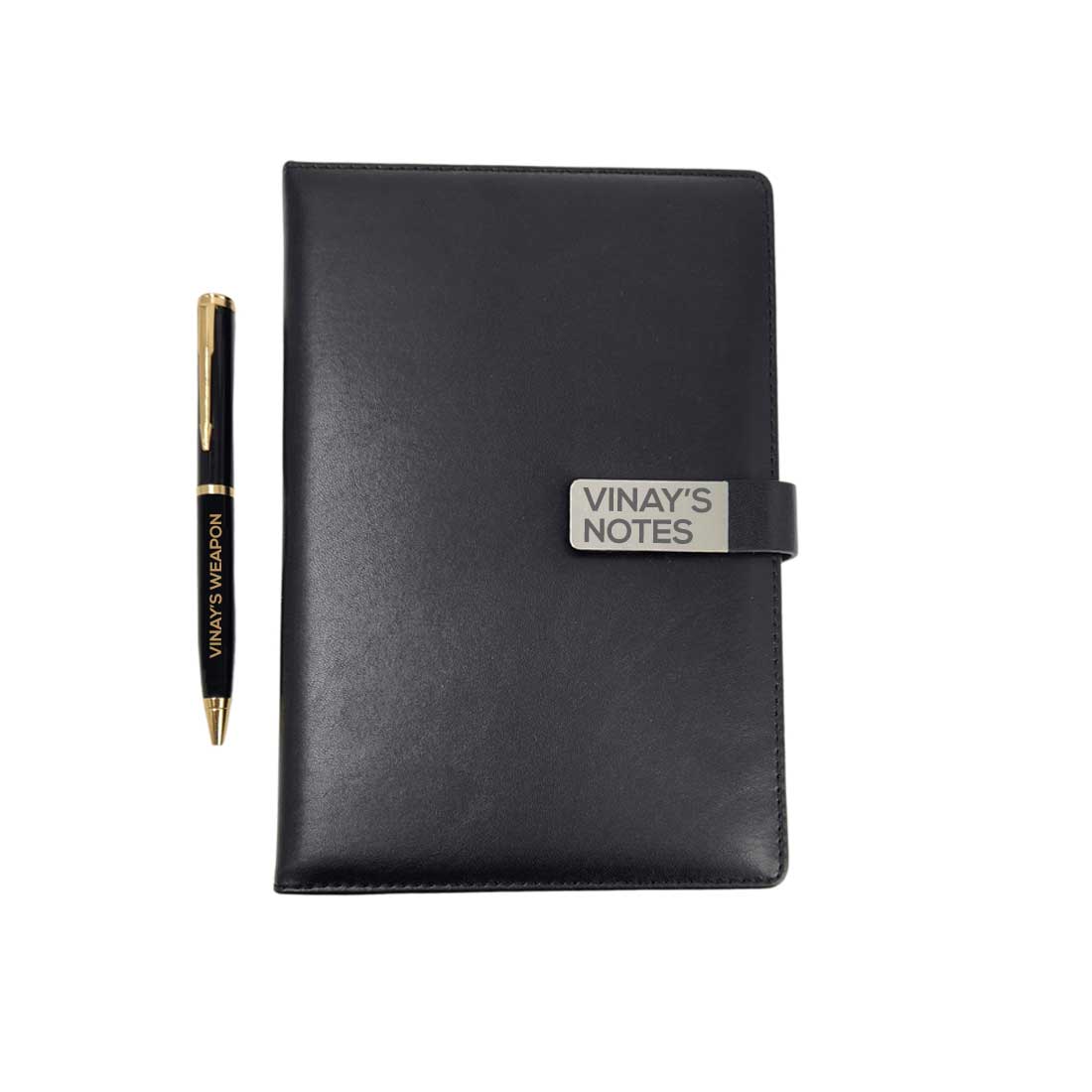 Customized Diary with a Pen - Perfect Corporate Gift - Add Name - Image 9