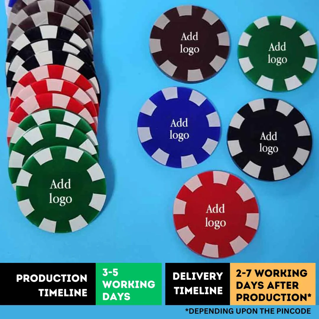 Customized Gambling Chips with Logo Poker Chips - ADD LOGO - Image 4
