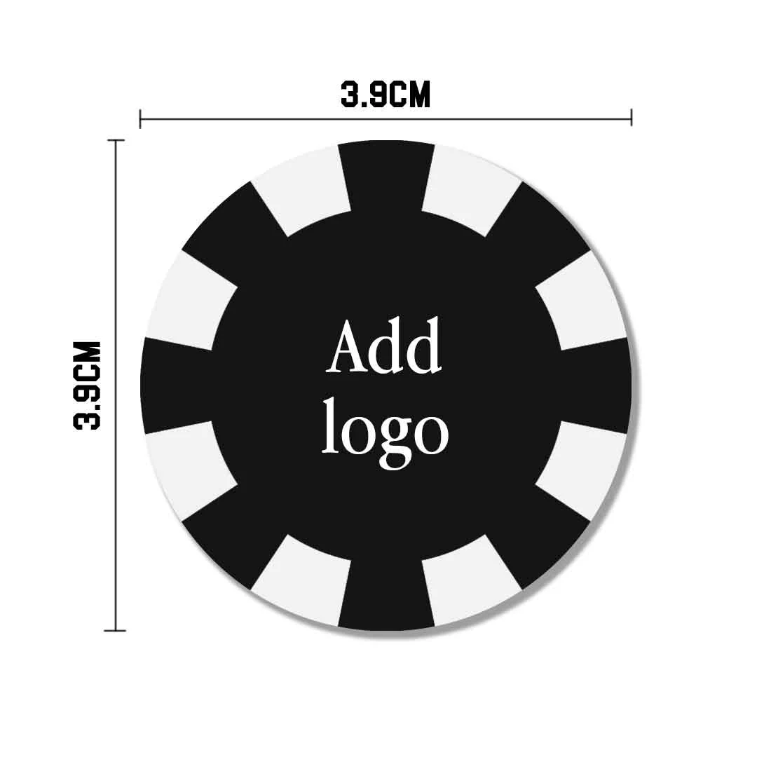Customized Gambling Chips with Logo Poker Chips - ADD LOGO - Image 8