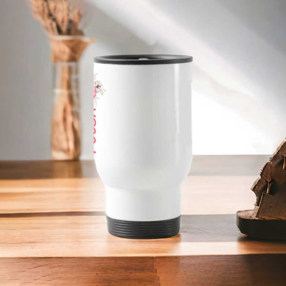 Customized Insulated Coffee Travel Mug with Lid - Image 2