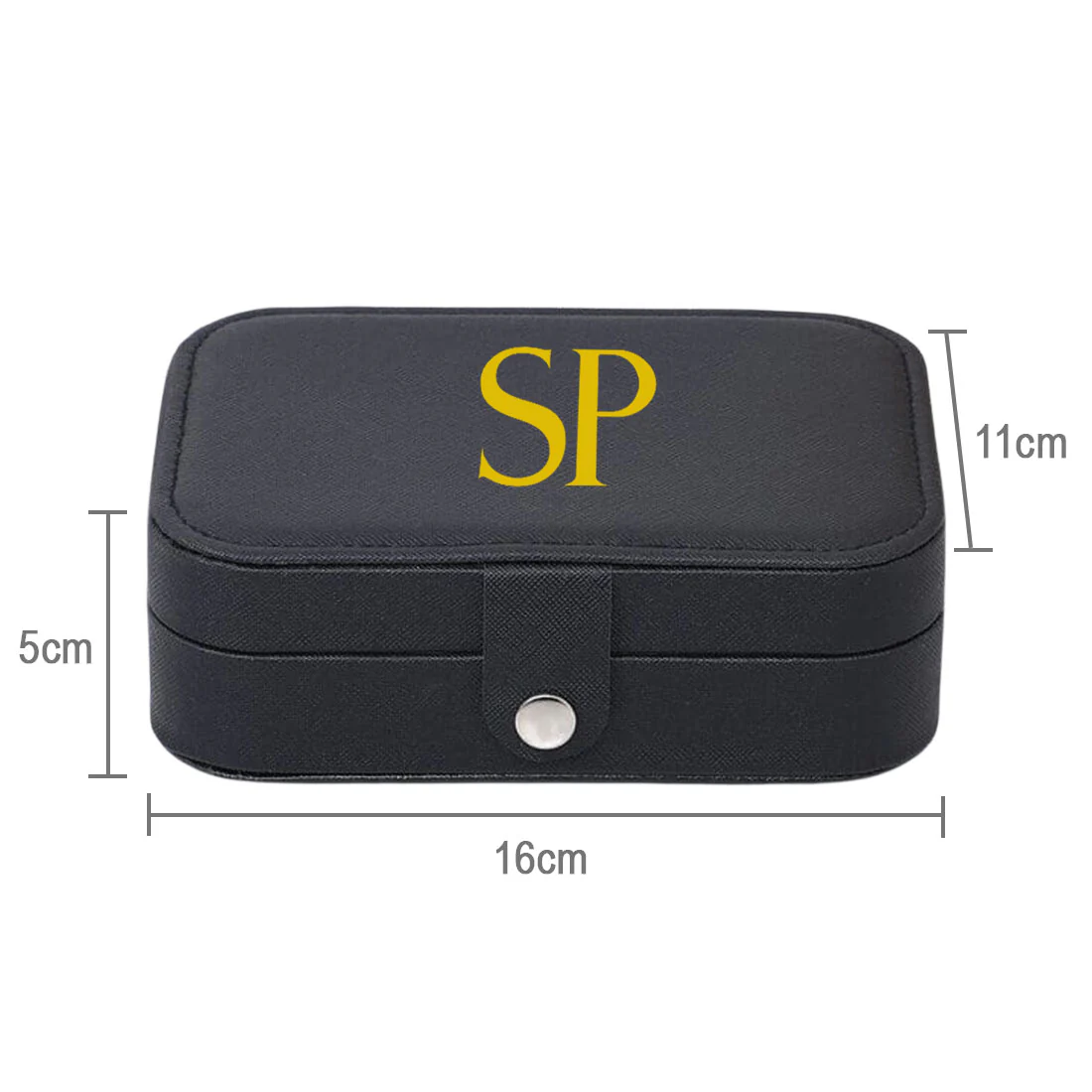 Customized Jewellery Box Girls Travel Storage Case for Rings Earrings and Pendants - Image 10
