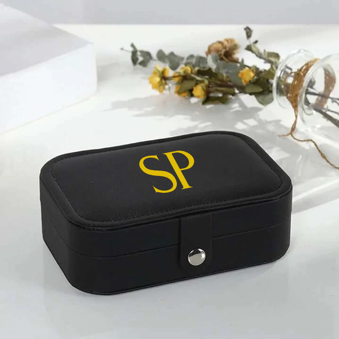 Customized Jewellery Box Girls Travel Storage Case for Rings Earrings and Pendants - Image 8