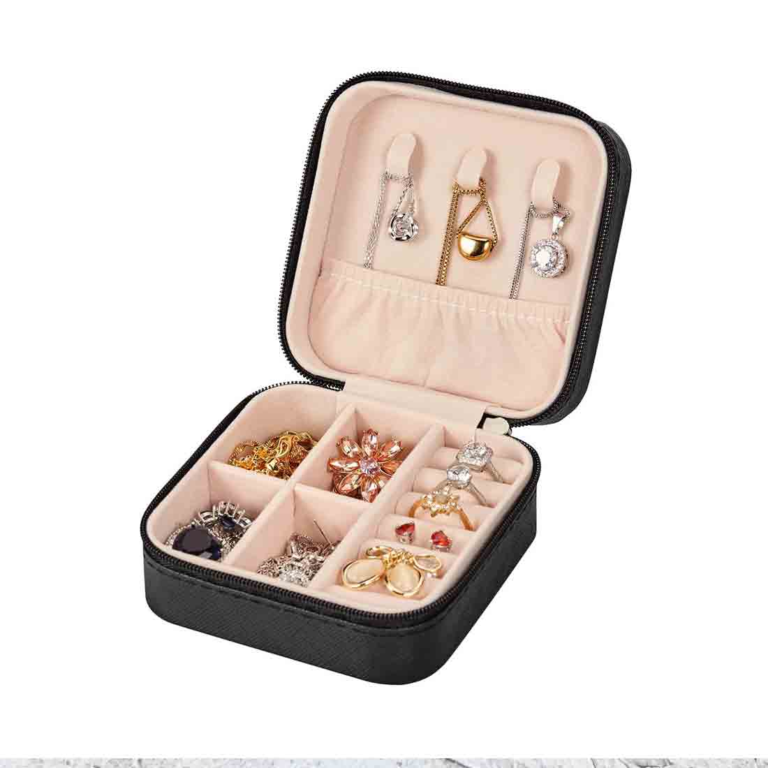 Customized Jewelry Box Organizer for Travel Storage Case for Rings, Earrings and Pendants - Image 11