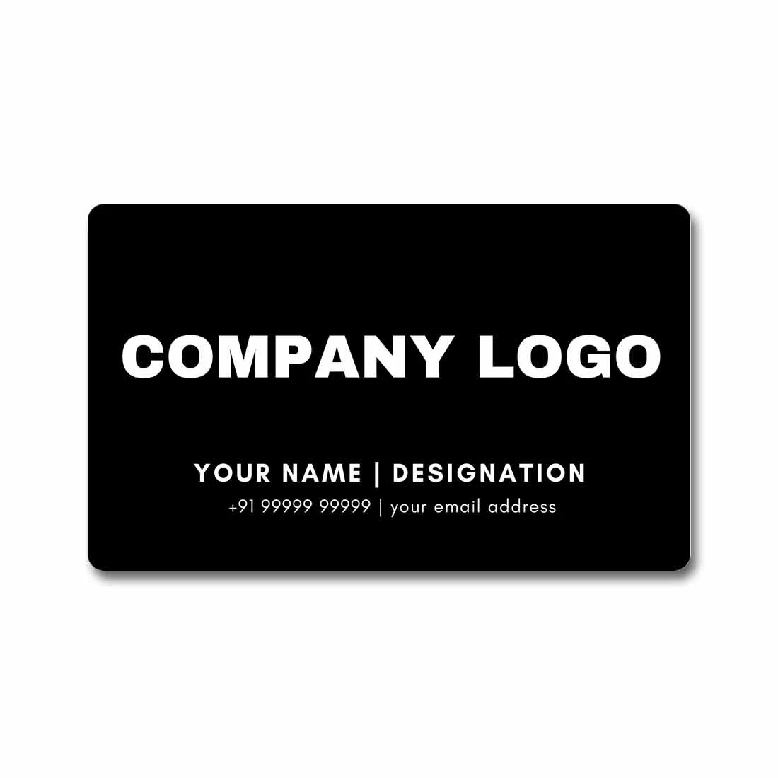 Metal Customized Engraving NFC Business Cards - Add Logo ( For Android Phones Only)