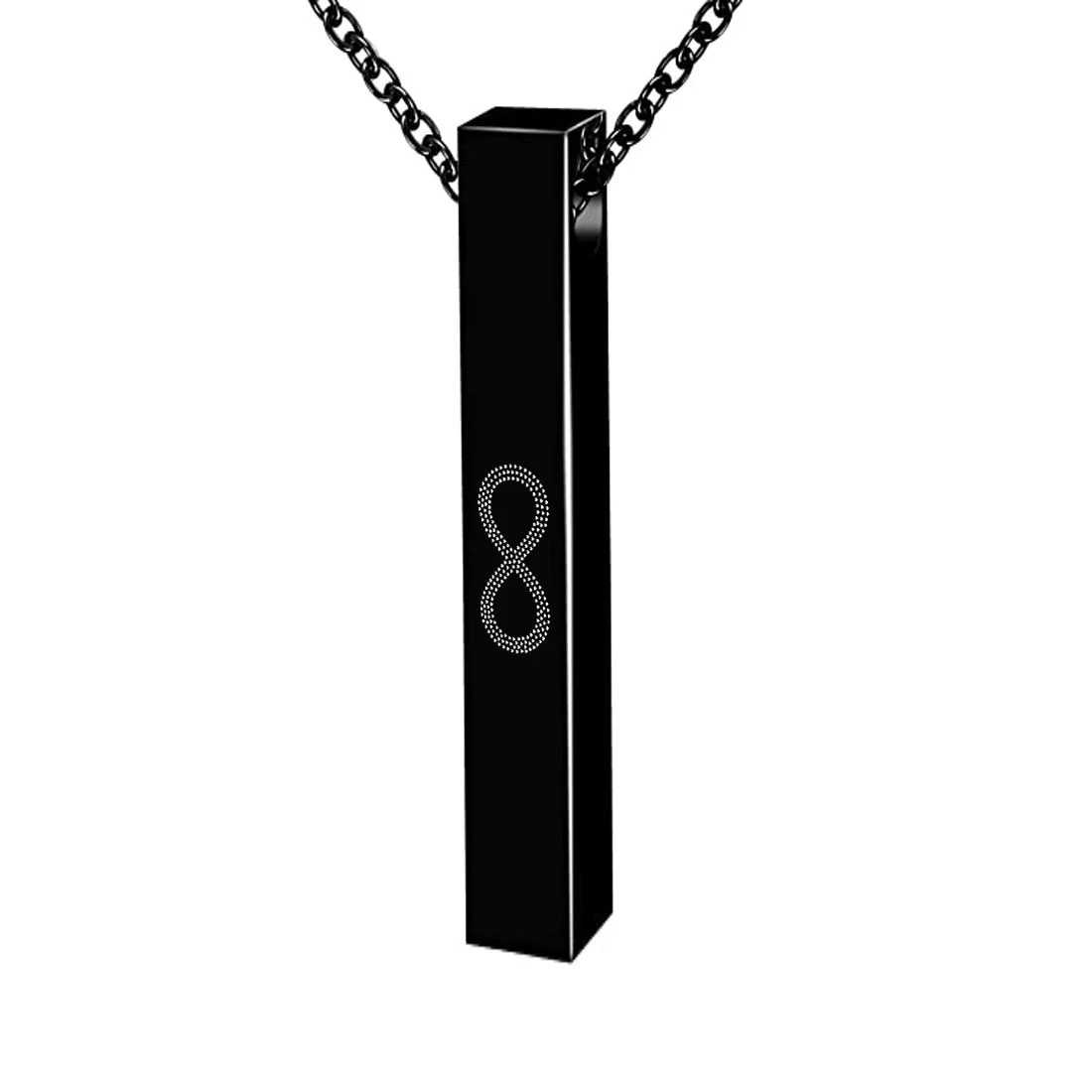 Customized Engraved Pendant With Chain Personalized Jewellery for Her - Infinity - Image 9