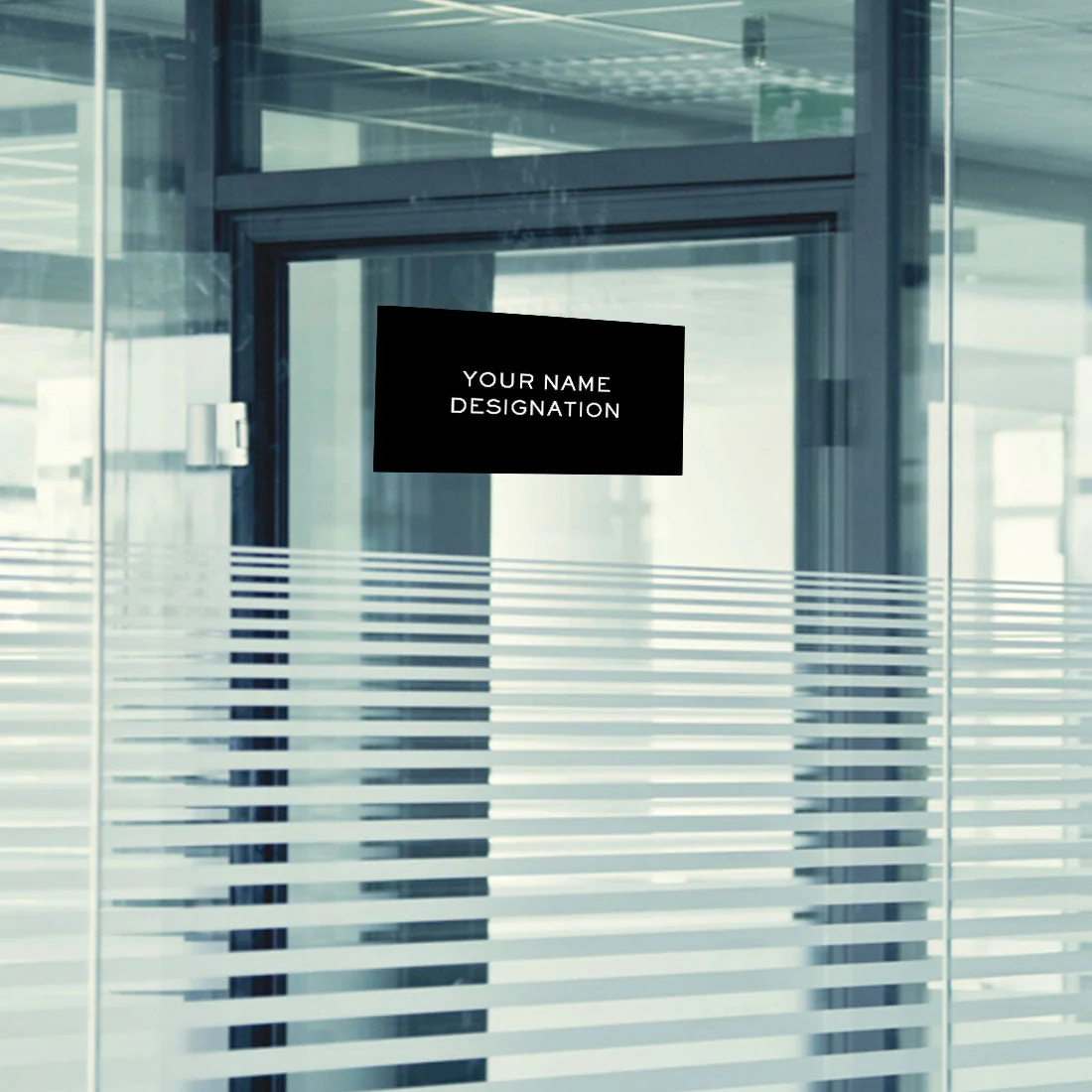 Customized Office Nameplate for Cabin Workspace Entrance - Add Name Design - Image 3