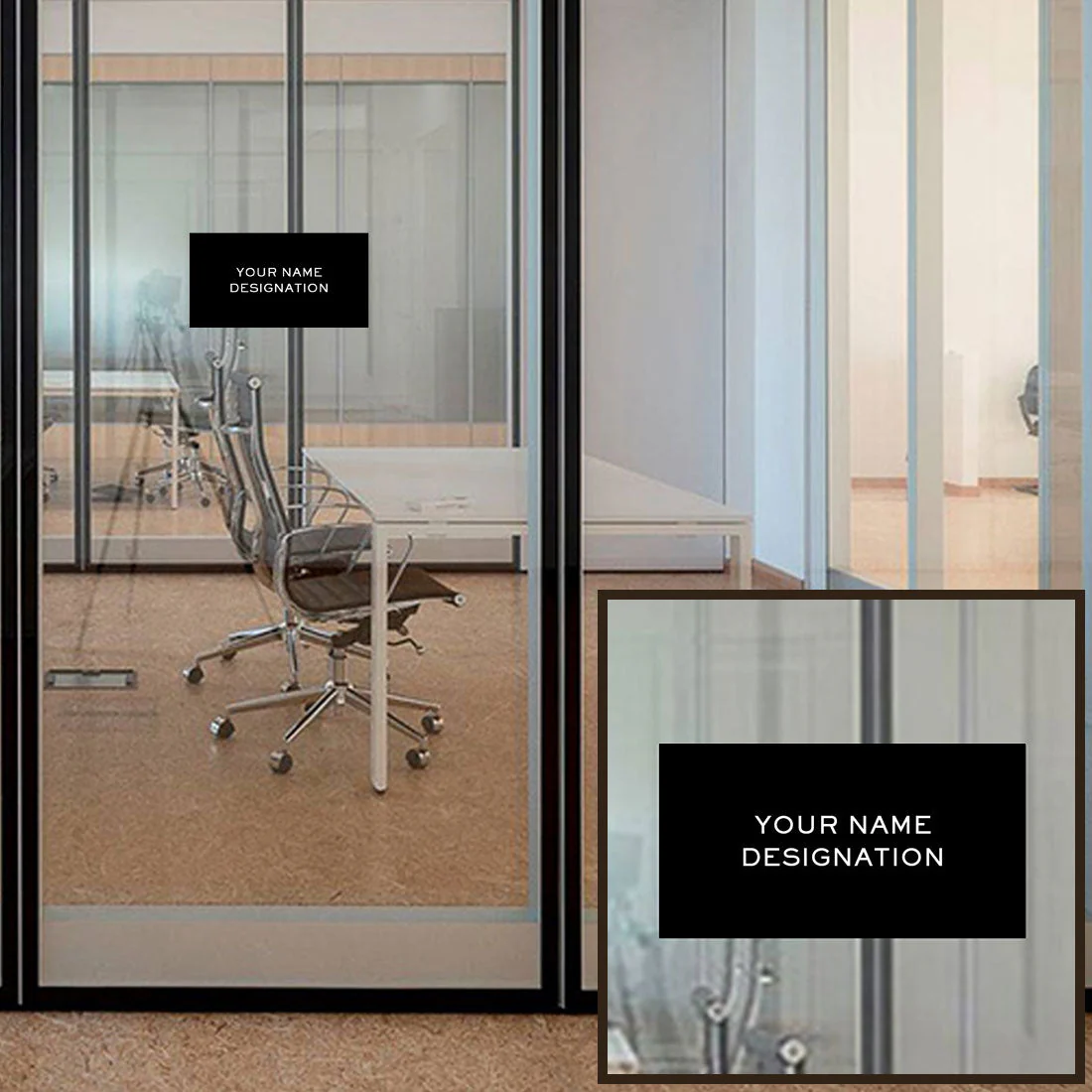 Customized Office Nameplate for Cabin Workspace Entrance - Add Name Design - Image 5