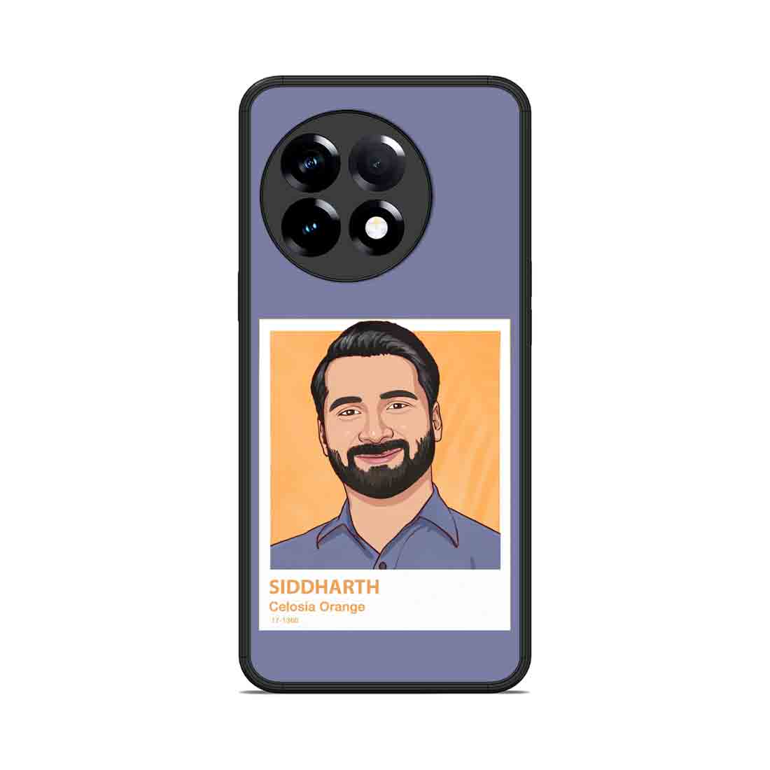 Customized One Plus 11R Cases with Photo Designer Back Cover- Cartoonify From Photo - Image 2