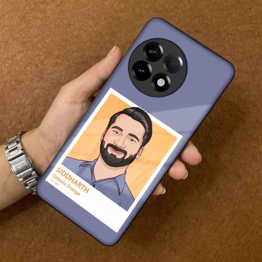 Customized One Plus 11R Cases with Photo Designer Back Cover- Cartoonify From Photo - Image 3