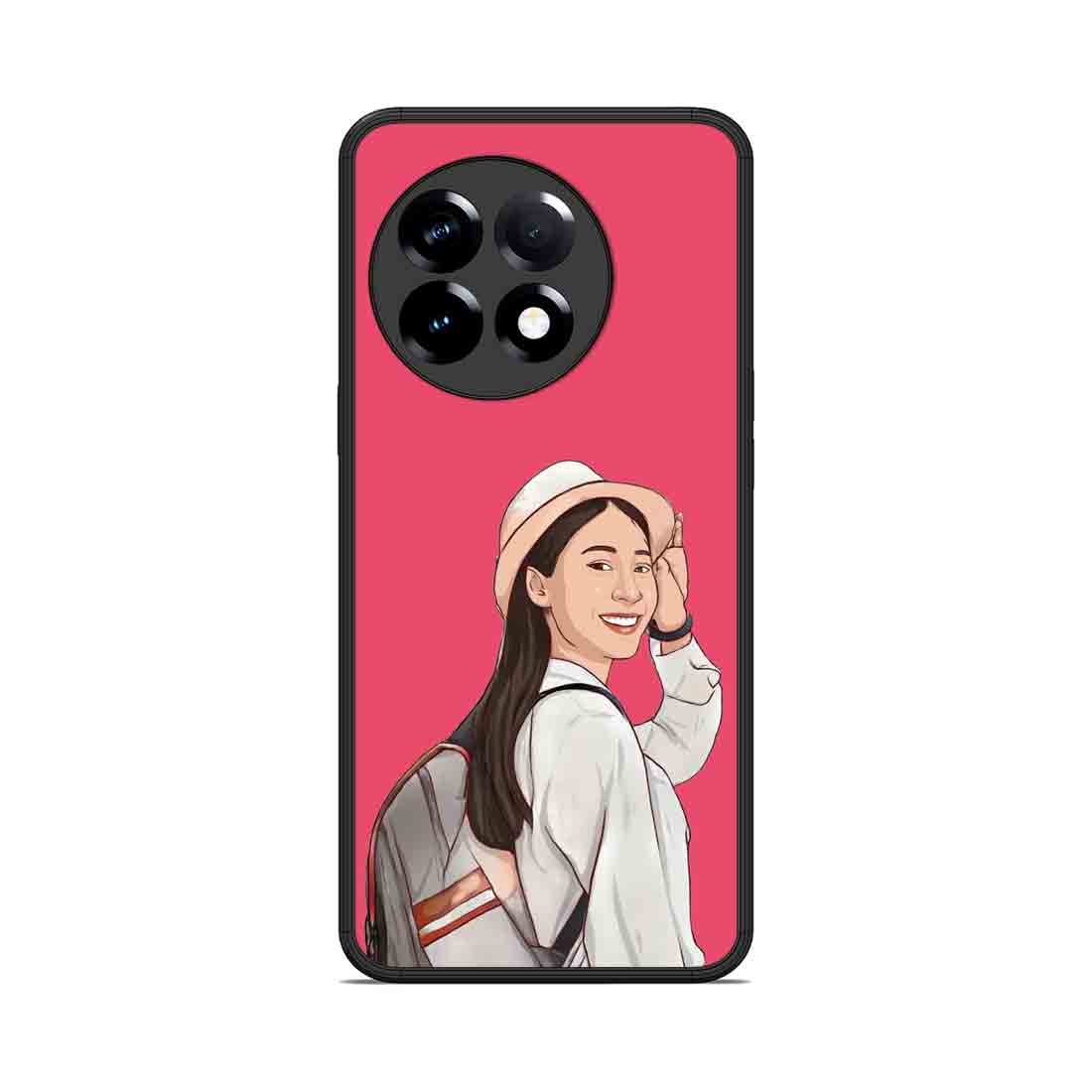 Customized One Plus Back Cover with Photo One plus 11R Phone Covers - Cartoon Filter - Image 2