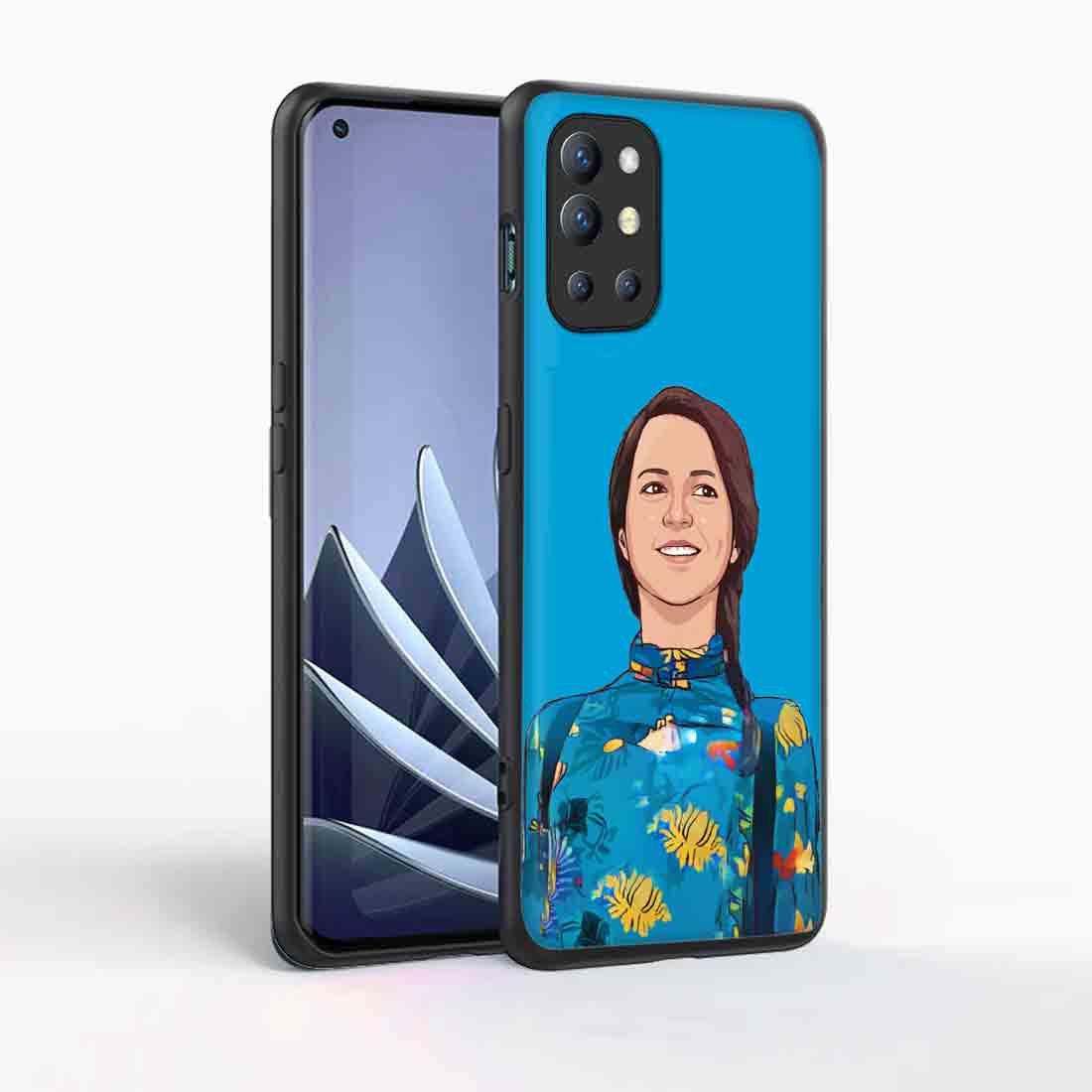 Customized Oneplus 9R Cover Case with Photo One plus Mobile Back Cover - Cartoonify From Photo - Image 2