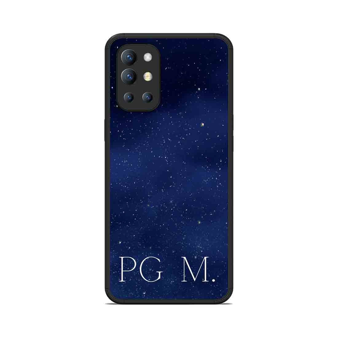 Customized Oneplus 9R Phone Cover Designer Phone Cases with Name - Starry Night - Image 2