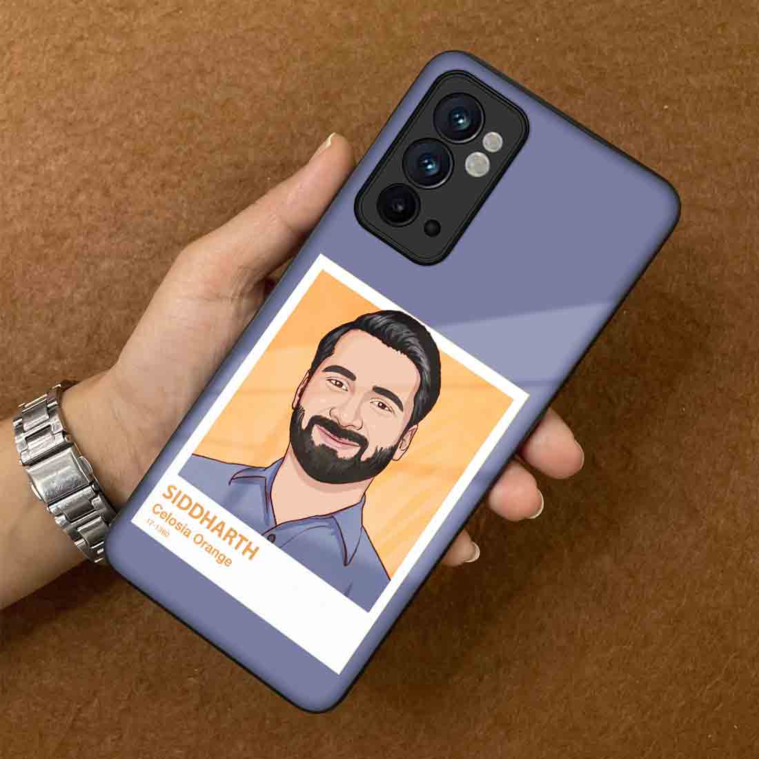 Customized Oneplus 9RT 5G Back Cover with Photo Designer Back Cover - Cartoonify From Photo - Image 3