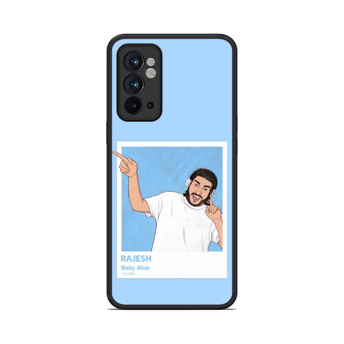Customized Oneplus 9RT Mobile Cover with Photo Design Back Case - Cartoonify From Photo - Image 2