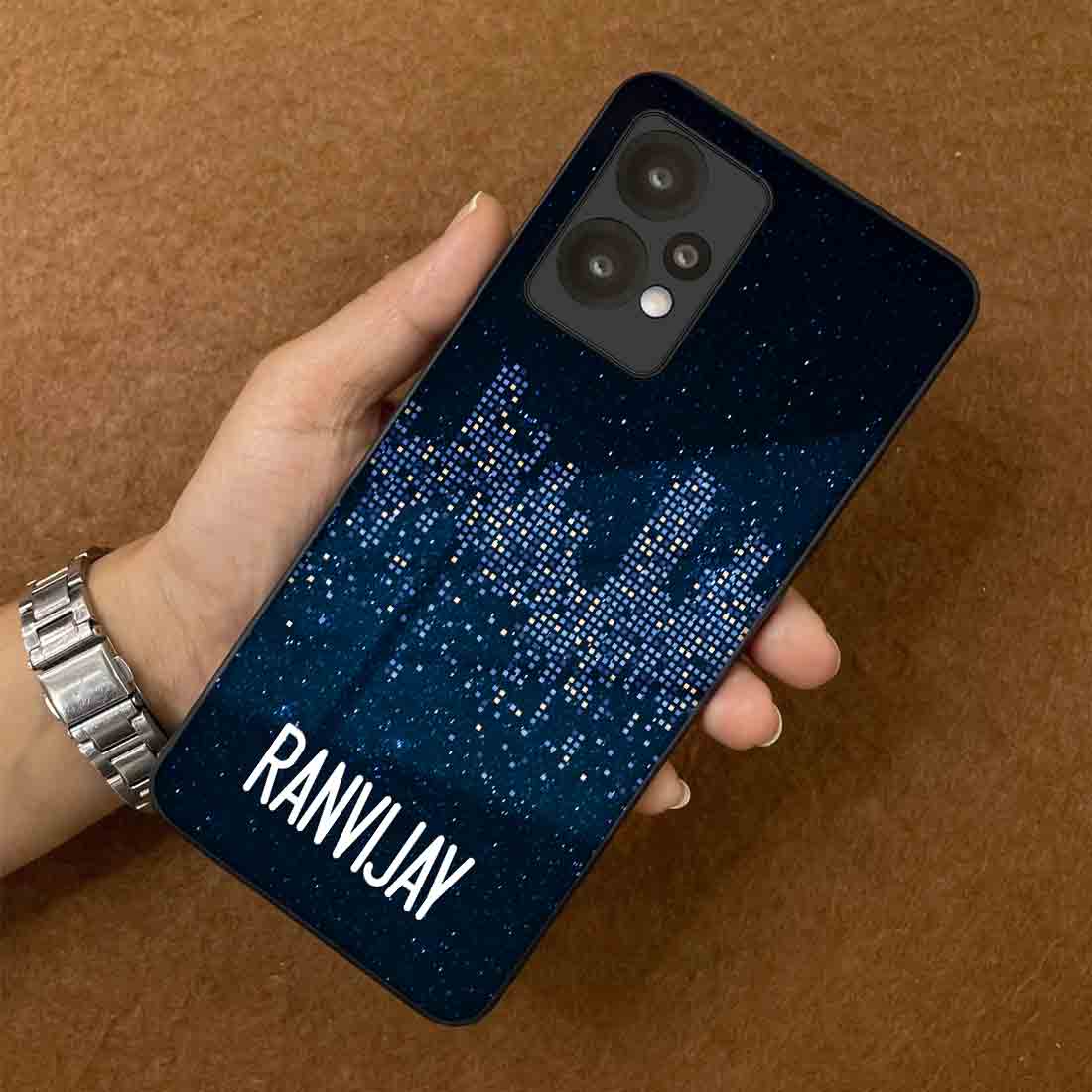 Customized Oneplus Nord CE 2 Lite 5G Back Cover Design One Plus Cases with Name - Starry Night - Image 3