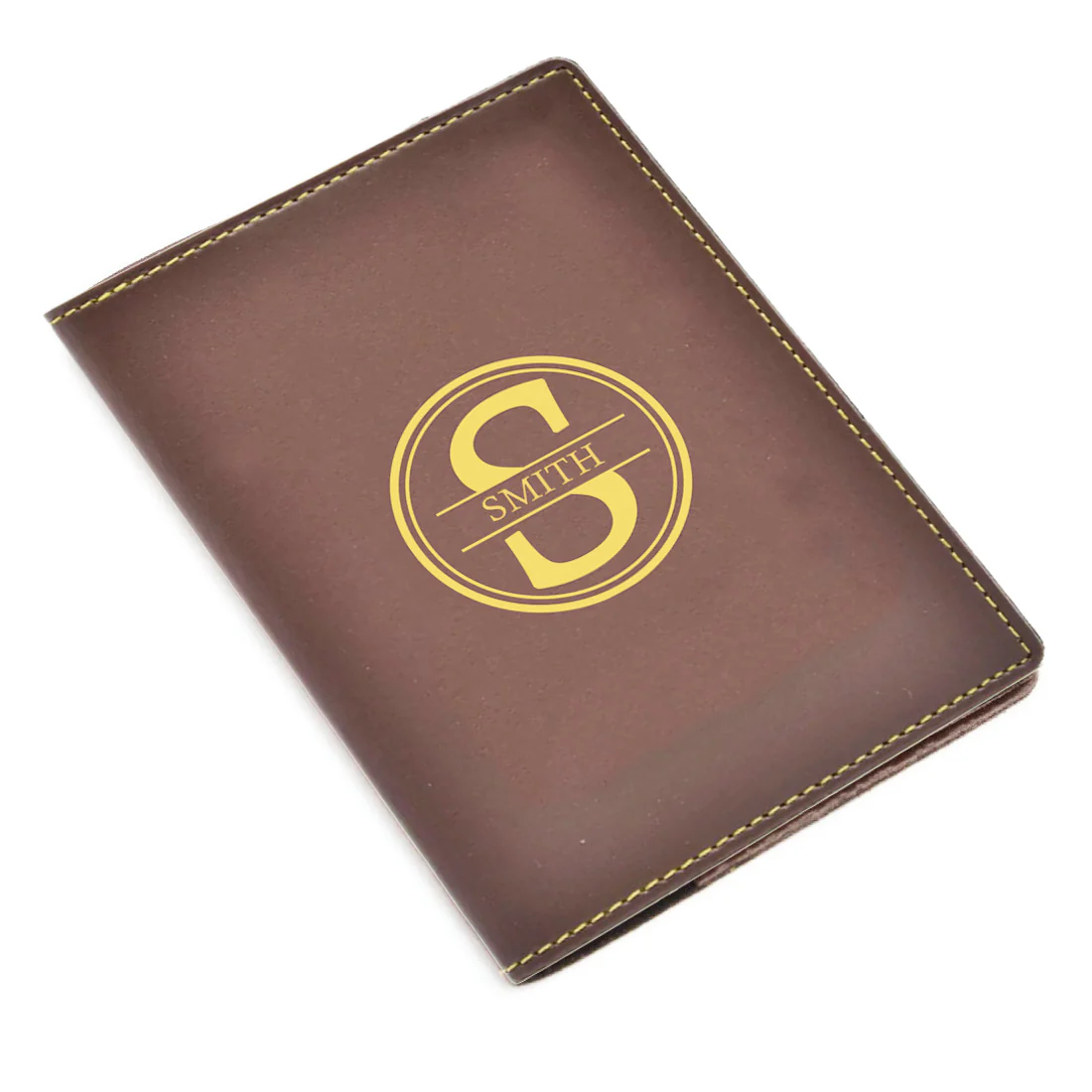 Customized Passport Cover PU Leather Case Add Name - Monogram - Image 4