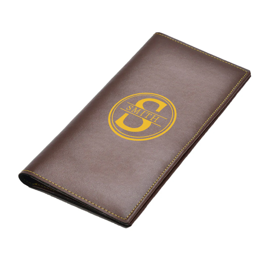 Personalized Passport and Document Holder Travel Organizer Leather- Add Name - Image 4