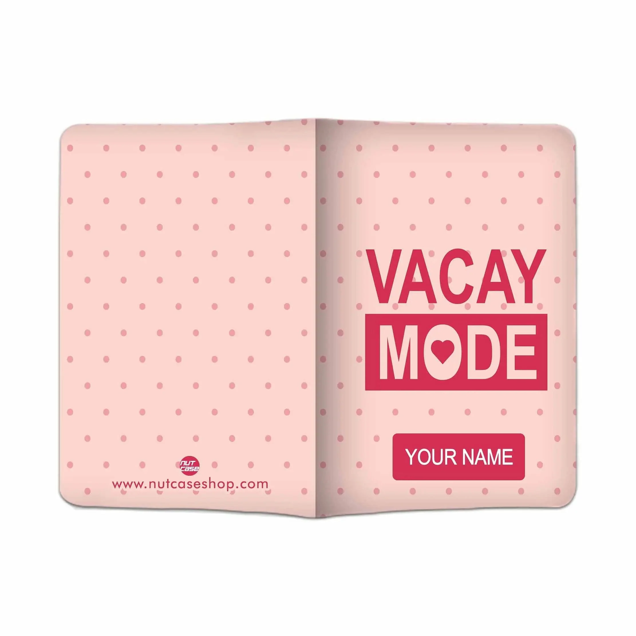 Custom Passport Cover with Name - Vacay Mode - Image 5
