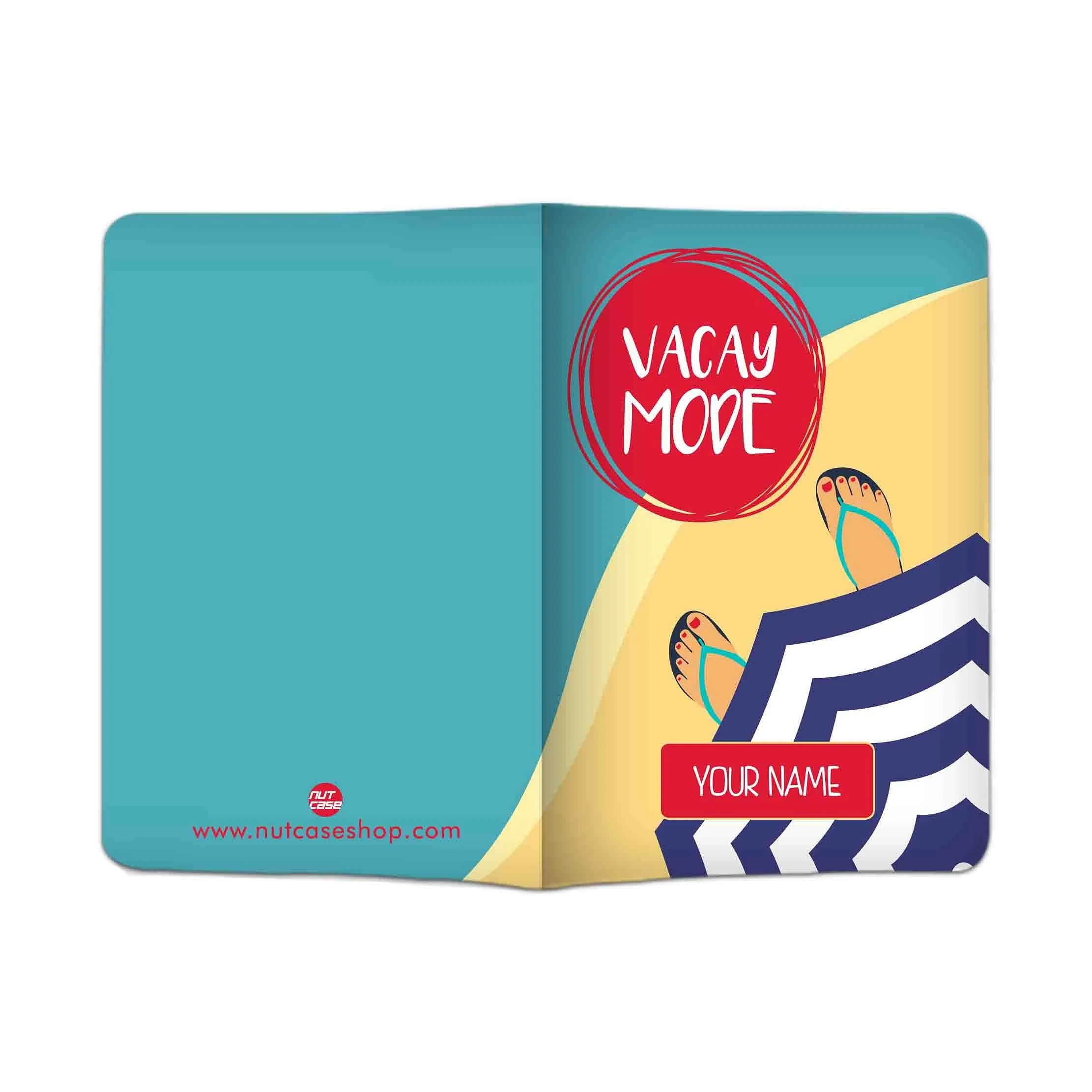 Nice Customized Passport Cover -  Vacay Mode - Image 3